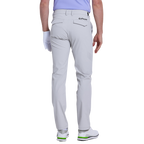 GoPlayer メンズ 伸縮性ウエスト パンチング ゴルフパンツ (コールドグレー)