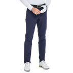GoPlayer メンズ 秋冬用 伸縮性ウエスト ゴルフパンツ (ネイビーブルー)