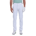 GoPlayer メンズ エラスティック ゴルフパンツ (ホワイト)
