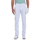 GoPlayer メンズ エラスティック ゴルフパンツ (ホワイト)