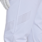 GoPlayer メンズ エラスティック ゴルフパンツ (ホワイト)