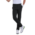 GoPlayer メンズ エラスティック ゴルフパンツ (ブラック)