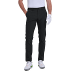 GoPlayer メンズ エラスティック ゴルフパンツ (ブラック)