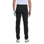 GoPlayer メンズ エラスティック ゴルフパンツ (ブラック)