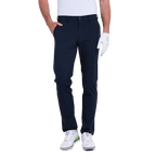 GoPlayer メンズ エラスティック ゴルフパンツ (ネイビーブルー)