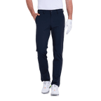 GoPlayer メンズ エラスティック ゴルフパンツ (ネイビーブルー)