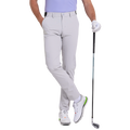GoPlayer メンズ エラスティック ゴルフパンツ (ライトグレー)