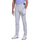 GoPlayer メンズ エラスティック ゴルフパンツ (ライトグレー)