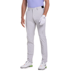 GoPlayer メンズ エラスティック ゴルフパンツ (ライトグレー)