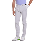 GoPlayer メンズ エラスティック ゴルフパンツ (ライトグレー)