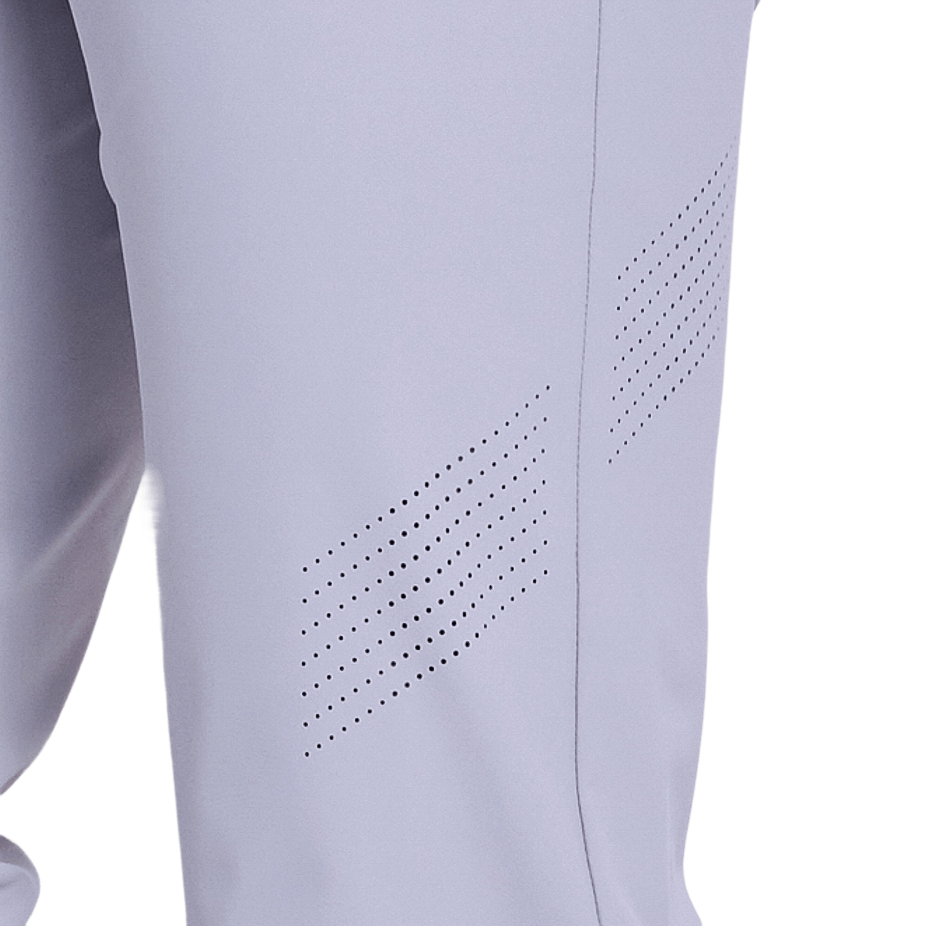 GoPlayer メンズ エラスティック ゴルフパンツ (ライトグレー)