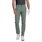 GoPlayer Men's 4-Way Stretch Golf Pants (Bean Green)