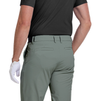 GoPlayer Men's 4-Way Stretch Golf Pants (Bean Green)