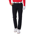 GoPlayer ウエストゴム 秋冬 ゴルフ パンツ (ブラック)