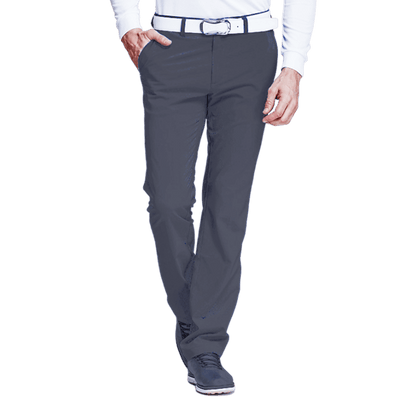 GoPlayer elastic waist quick-drying golf trousers (grey plaid)