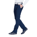 GoPlayer ウエストゴム速乾ゴルフパンツ (ダークブルー)