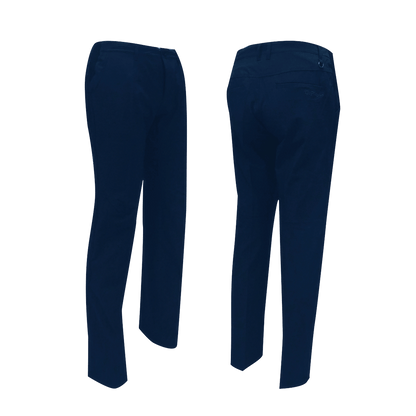 GoPlayer Elastic Waist Quick-Drying Golf Pants (Dark Blue)