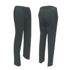 GoPlayer Men's Elastic Waist Golf Pants (Dark Gray)