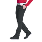 GoPlayer Men's Elastic Waist Golf Pants (Dark Gray)