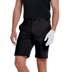 GoPlayer メンズ ストレッチウエスト 速乾 ショートパンツ (ブラック) 2026