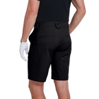 GoPlayer メンズ ストレッチウエスト 速乾 ショートパンツ (ブラック) 2026