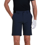 GoPlayer男彈性腰快乾短褲(藏青)2026