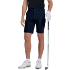 GoPlayer男彈性腰快乾短褲(藏青)2026