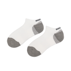 GoPlayer メンズ 竹炭エアクッション スポーツ アンクル ソックス (ホワイト)