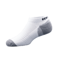 GoPlayer女竹炭氣墊運動短踝襪(白)