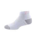 GoPlayer レディース ゴルフ バンブー チャコール ソックス (ホワイト)