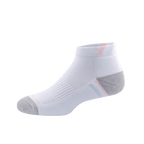 GoPlayer レディース ゴルフ バンブー チャコール ソックス (ホワイト)