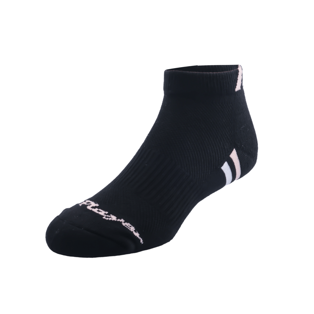 GoPlayer Women's Golf Bamboo Charcoal Socks (Black)