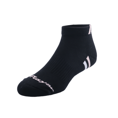 GoPlayer Women's Golf Bamboo Charcoal Socks (Black)