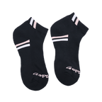 GoPlayer レディース ゴルフ バンブー チャコール ソックス (ブラック)