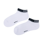 GoPlayer Women's Golf Cushion Antibacterial Socks (White &amp; Black)