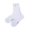 GoPlayer レディース ゴルフクッション 抗菌ミッドカーフソックス (ホワイト)