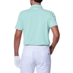 GoPlayer メンズ 伸縮性速乾半袖トップス（英国国旗グリーン）