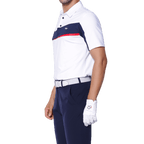 GoPlayer メンズ 伸縮性速乾半袖トップス (ホワイト、ブラック、レッド)