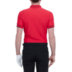 GoPlayer メンズ軽量超弾性半袖トップ (レッド)