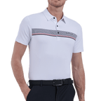 GoPlayer メンズ 伸縮性のある通気性のある半袖トップ (ホワイト)