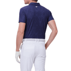 GoPlayer男短袖印花上衣(藏青)