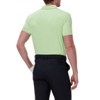 GoPlayer Men's Cool Jacquard Short Sleeve Top (Grass Green)