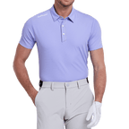 GoPlayer男輕薄透氣短袖上衣(紫)