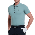 GoPlayer メンズ 軽量 通気性 半袖トップス (グリーン)