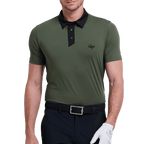 GoPlayer メンズ 軽量 通気性 半袖トップス (アーミーグリーン)