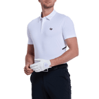 GoPlayer メンズ クール＆通気性 半袖Tシャツ（ホワイト）