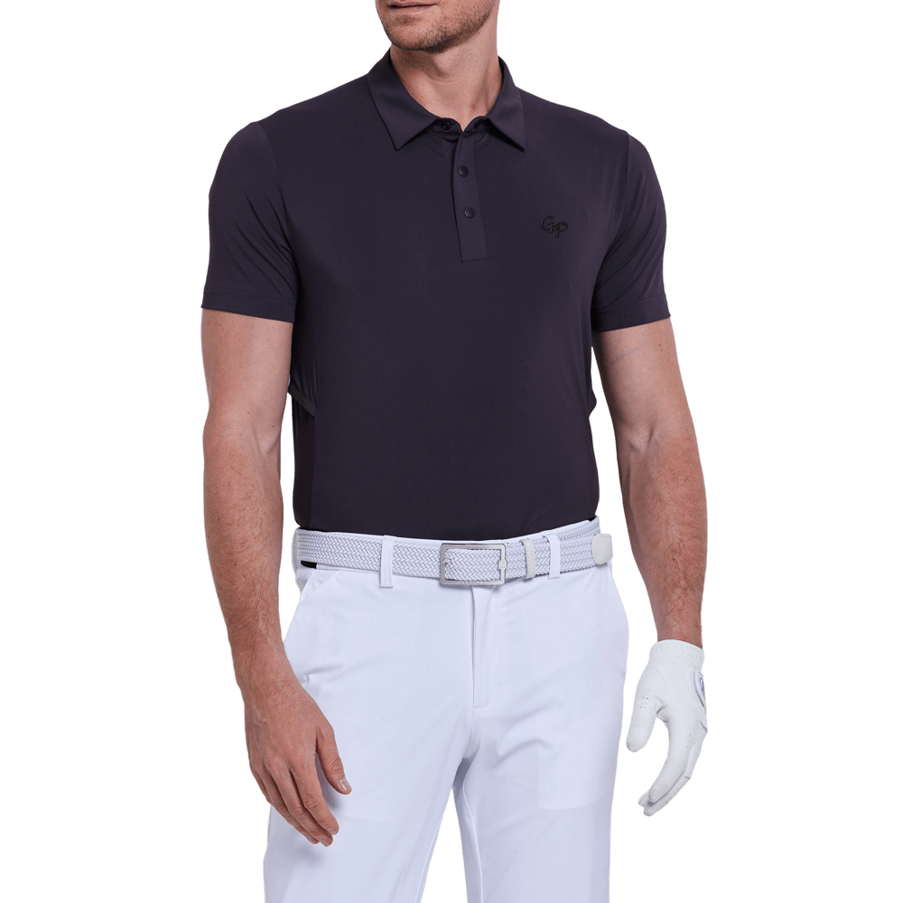 GoPlayer メンズ クール＆通気性半袖Tシャツ（ダークブラウン）