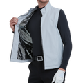 GoPlayer Men's Golf Windproof Warm Sports Vest (Gray)