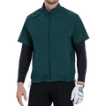 GoPlayer男高爾夫短袖運動背心(暗綠)