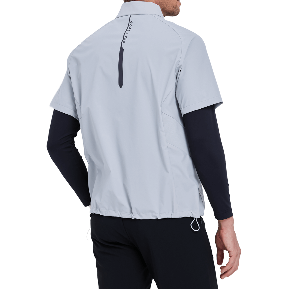 GoPlayer メンズ ゴルフ半袖スポーツ ベスト (グレー)